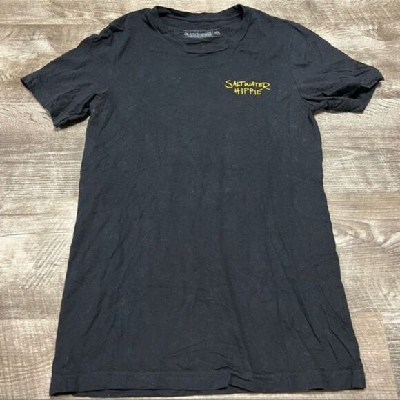 Other - Saltwater Hippie Mad Beach Short Sleeve Shirt Size Small